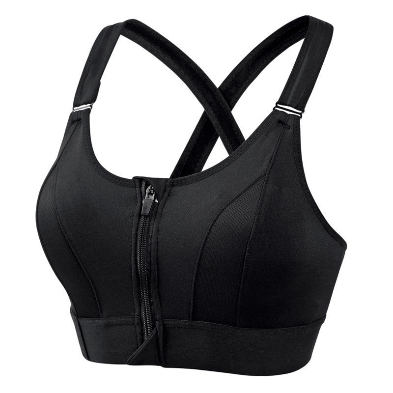 Daisy Zipper Sports Bra